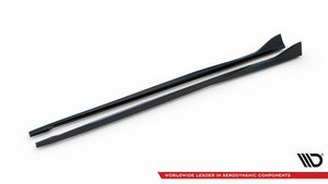 Maxton Side Skirts Diffusers Volvo S80 MK2 - Gloss Black