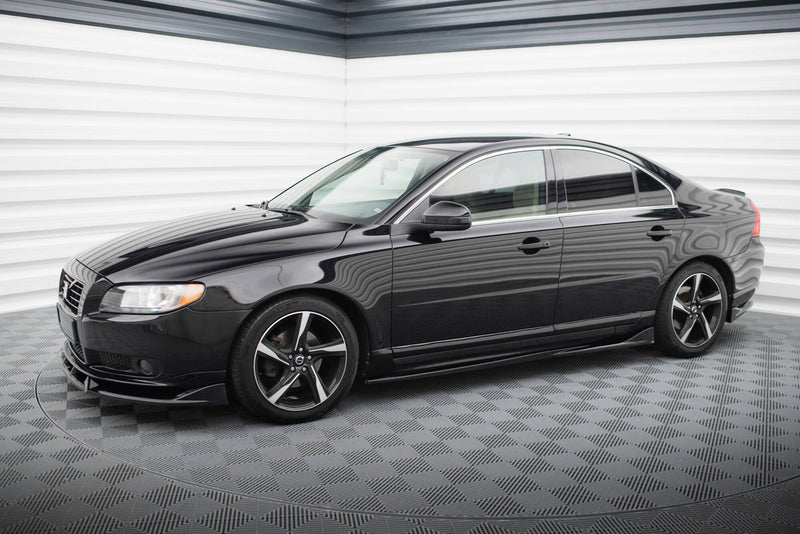 Maxton Side Skirts Diffusers Volvo S80 MK2 - Gloss Black