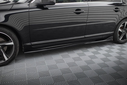 Maxton Side Skirts Diffusers Volvo S80 MK2 - Gloss Black