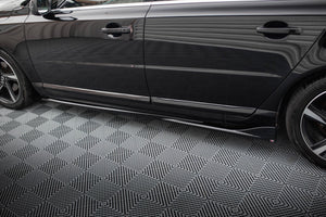 Maxton Side Skirts Diffusers Volvo S80 MK2 - Gloss Black