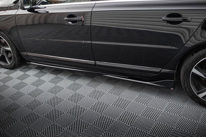 Maxton Side Skirts Diffusers Volvo S80 MK2 - Gloss Black