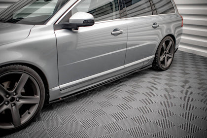 Maxton sideskørter til Volvo V70 Mk3 – blank sort – billede 1 af 6