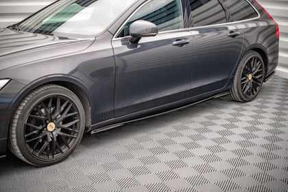 Maxton sideskørter til Volvo V90 Mk2 – blank sort – billede 1 af 5