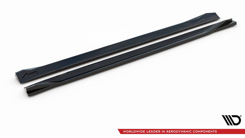Maxton sideskørter til Volvo XC60 Mk2 R-Design – blank sort – billede 4 af 5