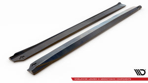 Maxton sideskørter til Volvo XC90 R-Design Mk2 / Mk2 Facelift – blank sort – billede 4 af 5