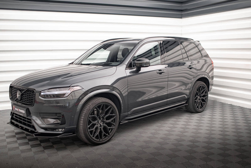 Maxton sideskørter til Volvo XC90 R-Design Mk2 / Mk2 Facelift – blank sort – billede 2 af 5