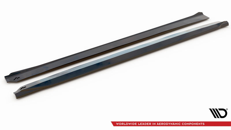 Maxton sideskørter til Volvo XC90 R-Design Mk2 / Mk2 Facelift – blank sort – billede 5 af 5