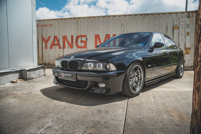 Maxton Front Side Splitters BMW M5 E39 - Gloss Black