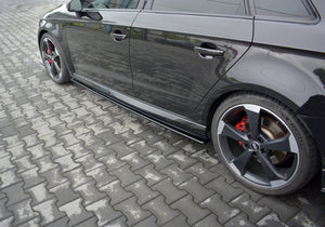 Maxton sideskørter til Audi RS3 Sportback 8V Facelift – blank sort – billede 1 af 6