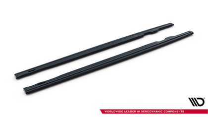 Maxton sideskørter til Mini Cooper S F56 / F56 Facelift – blank sort – billede 3 af 3