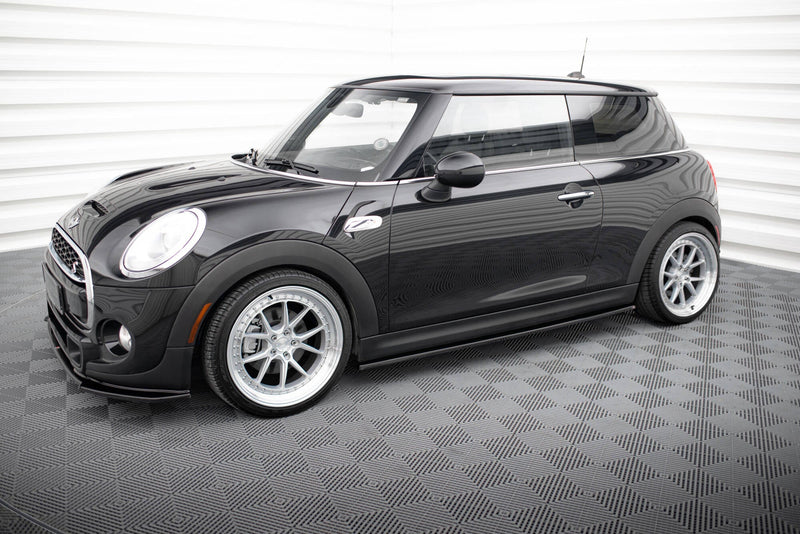 Maxton sideskørter til Mini Cooper S F56 / F56 Facelift – blank sort – billede 1 af 3