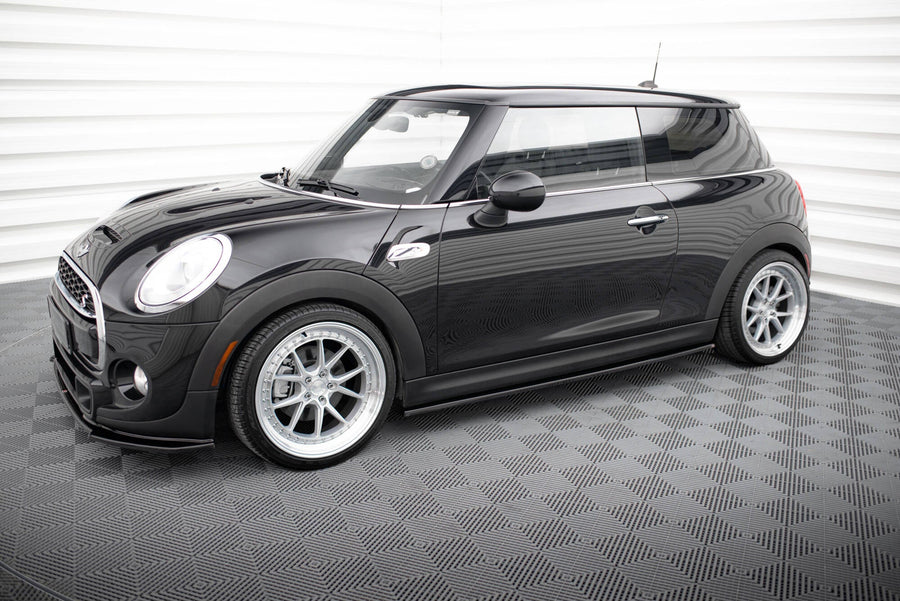 Maxton sideskørter til Mini Cooper S F56 / F56 Facelift – blank sort – billede 1 af 3