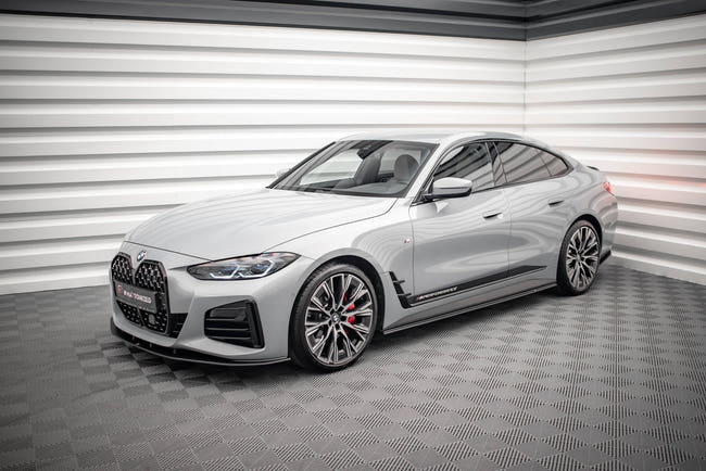 Maxton Street Pro Side Skirts Diffusers BMW 4 Gran Coupe M-Pack G26 - Black