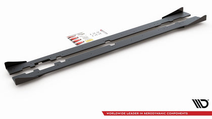 Maxton sideskørter til Mercedes-AMG C43 / AMG-Line Coupe C205 – billede 5 af 7