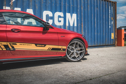 Maxton sideskørter til Mercedes-AMG C43 / AMG-Line Coupe C205 – billede 3 af 7