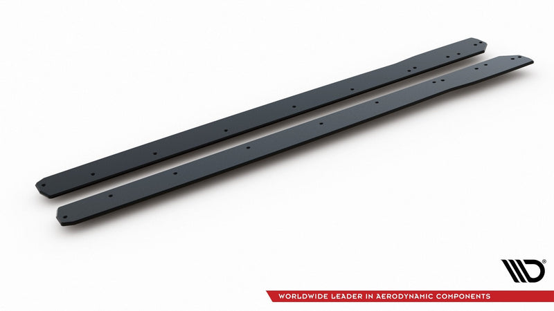 Maxton Racing Durability Side Skirts Diffusers Ford Focus St / St-Line Mk4 - Black