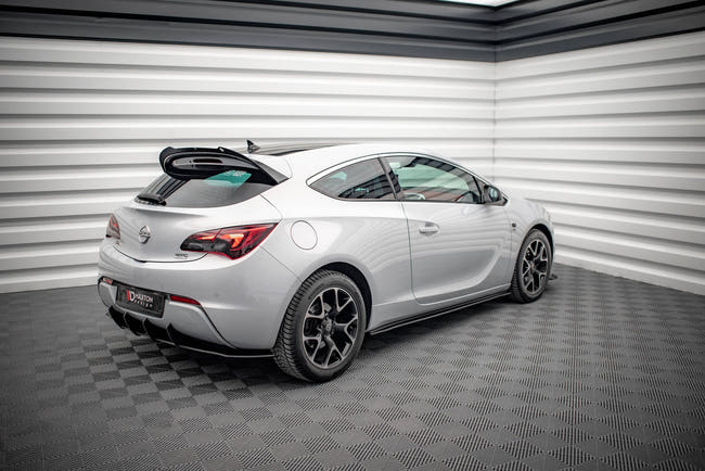 Maxton Street Pro Side Skirts Diffusers Opel Astra Gtc Opc-Line J - Black