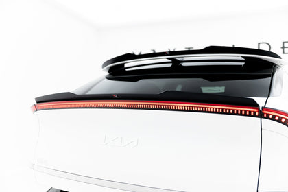 Maxton Lower Spoiler Cap Kia Ev6 Gt-Line Mk1 - Gloss Black