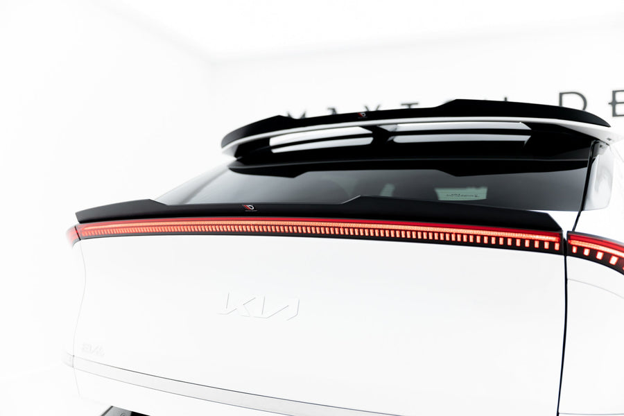 Maxton Lower Spoiler Cap Kia Ev6 Gt-Line Mk1 - Gloss Black