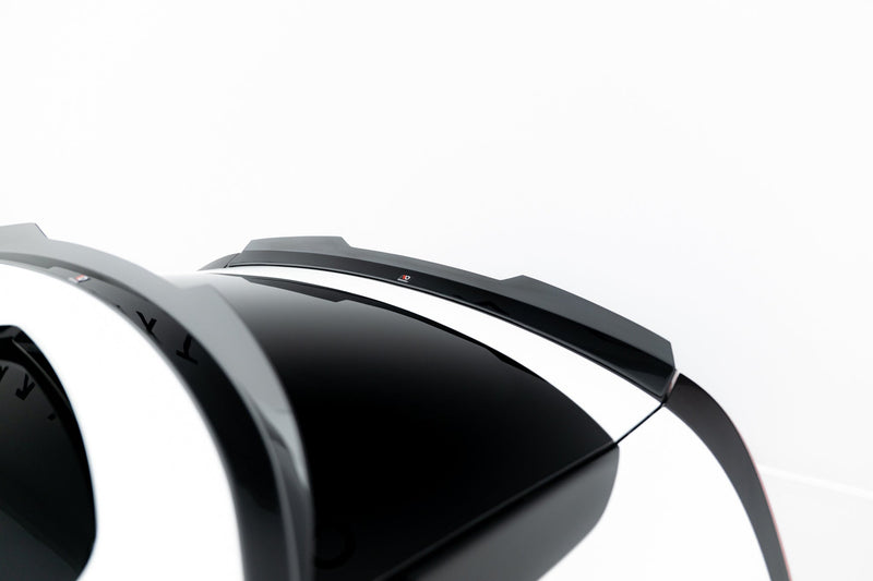 Maxton Lower Spoiler Cap Kia Ev6 Gt-Line Mk1 - Gloss Black