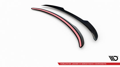Maxton Lower Spoiler Cap Kia Ev6 Gt-Line Mk1 - Gloss Black
