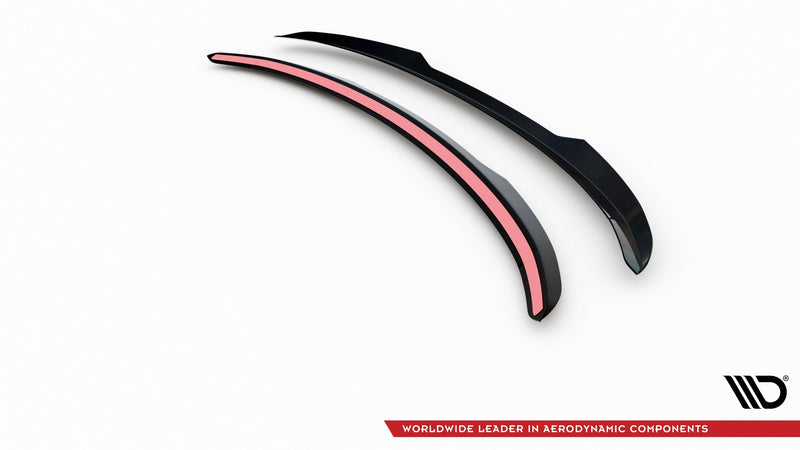 Maxton Lower Spoiler Cap Kia Ev6 Gt-Line Mk1 - Gloss Black