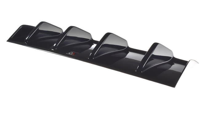 Maxton rear valance til Audi RS3 8V Facelift Sedan – blank sort – billede 2 af 4