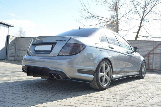 Maxton bagdiffuser til Mercedes C W204 AMG-Line (Facelift) – billede 2 af 3