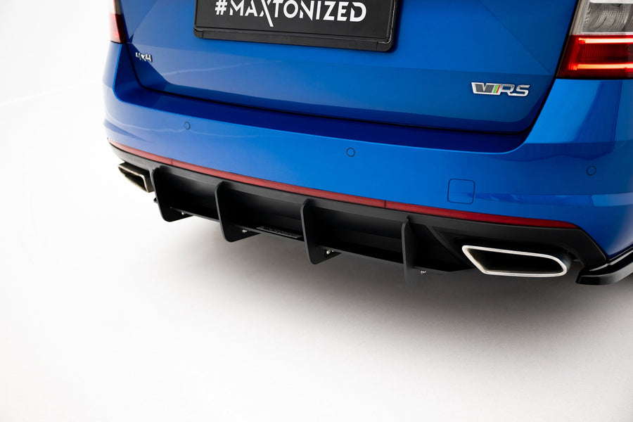 Maxton Rear Diffuser Skoda Octavia RS Mk3 / Mk3 Fl Hatchback / Estate