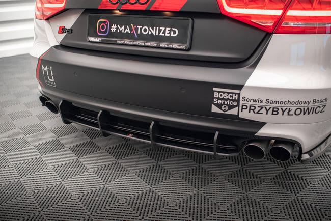 Maxton bagdiffuser til Audi S8 D4 – billede 2 af 7