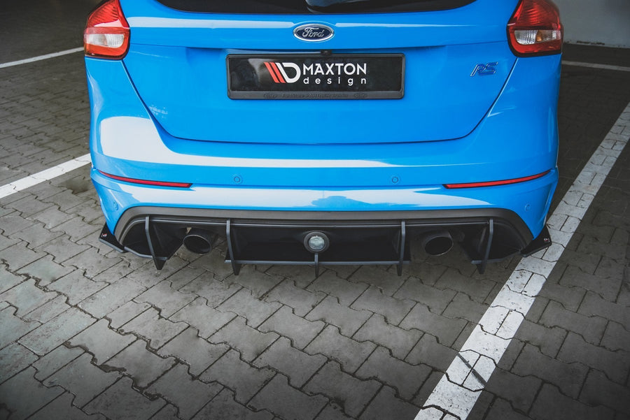 Maxton Racing Durability Rear Diffuser Ford Focus RS Mk3 - Black
