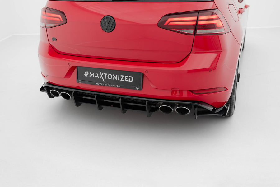 Maxton bagdiffuser til Volkswagen Golf R Mk7 Facelift – billede 1 af 9
