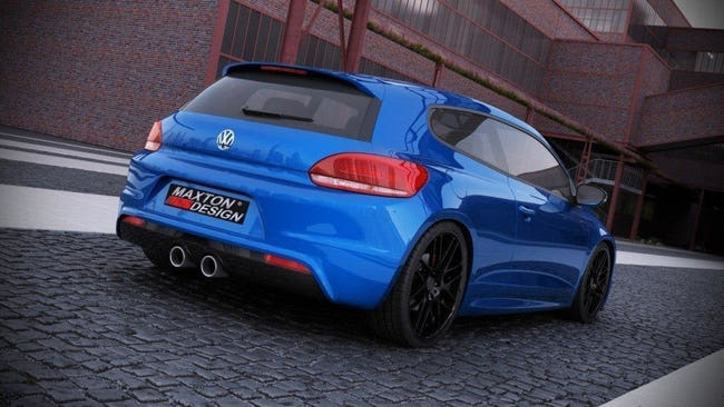 Maxton rear valance til Volkswagen Scirocco Mk3 R with 2 Exhaust holes – billede 1 af 3
