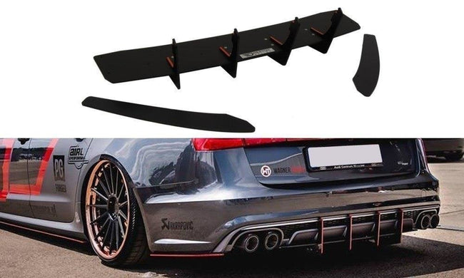 Maxton side splitters til Audi S6 C7 Facelift – billede 1 af 5