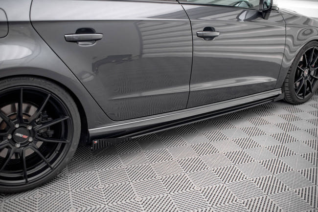 Maxton Side Flaps Audi S3 / A3 S-Line Sportback 8V Facelift