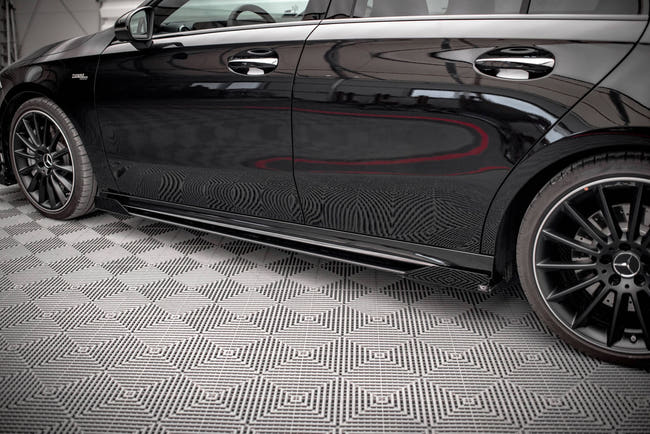 Maxton Side Flaps Mercedes A35 Amg / Amg-Line Aero Pack W177