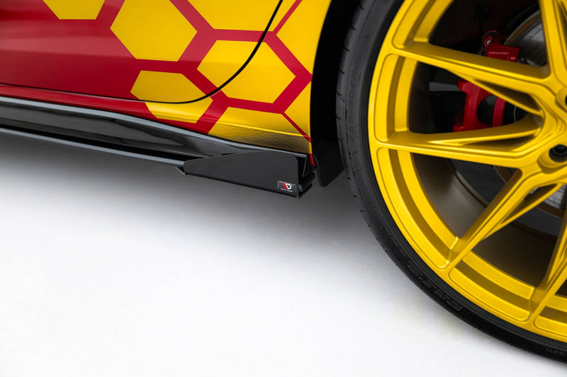 Maxton flaps til Volkswagen Golf GTI Clubsport Mk8 Facelift – billede 1 af 9