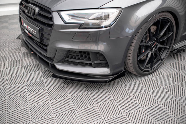 Maxton Front Flaps Audi S3 / A3 S-Line Sportback 8V Facelift