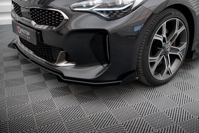 Maxton Front Flaps Kia Stinger GT / GT-Line / Standard Mk1