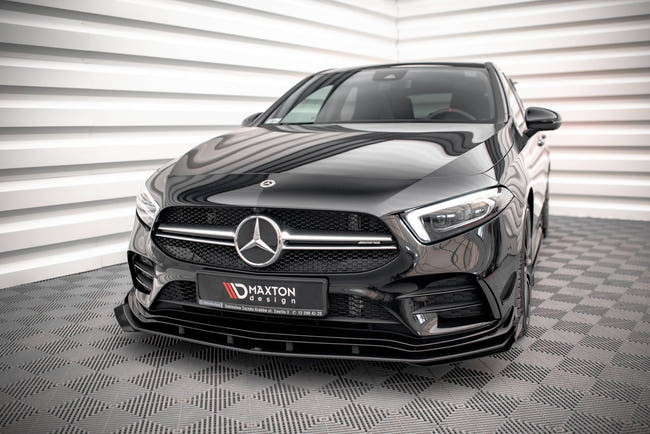 Maxton Front Flaps Mercedes A35 Amg / Amg-Line Aero Pack W177
