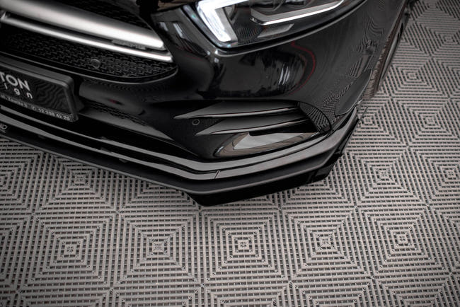 Maxton Front Flaps Mercedes A35 Amg / Amg-Line Aero Pack W177