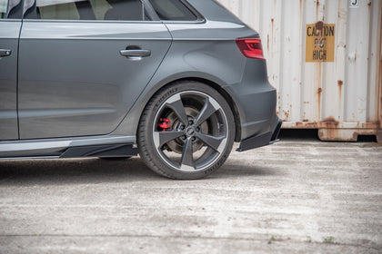 Maxton Rear Side Flaps Audi RS3 8V Sportback - Gloss Flaps