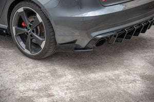 Maxton Rear Side Flaps Audi RS3 8V Sportback - Gloss Flaps