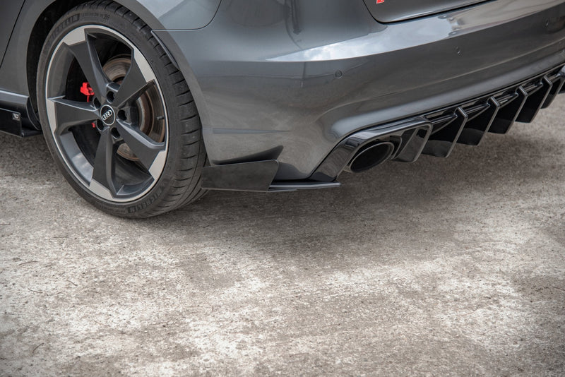 Maxton Rear Side Flaps Audi RS3 8V Sportback - Gloss Flaps