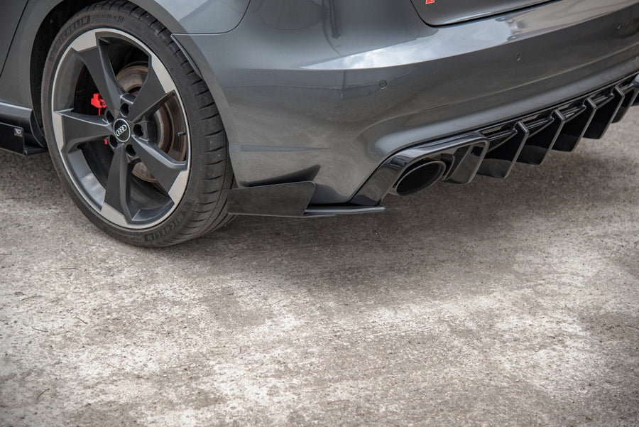 Maxton Rear Side Flaps Audi RS3 8V Sportback - Gloss Flaps