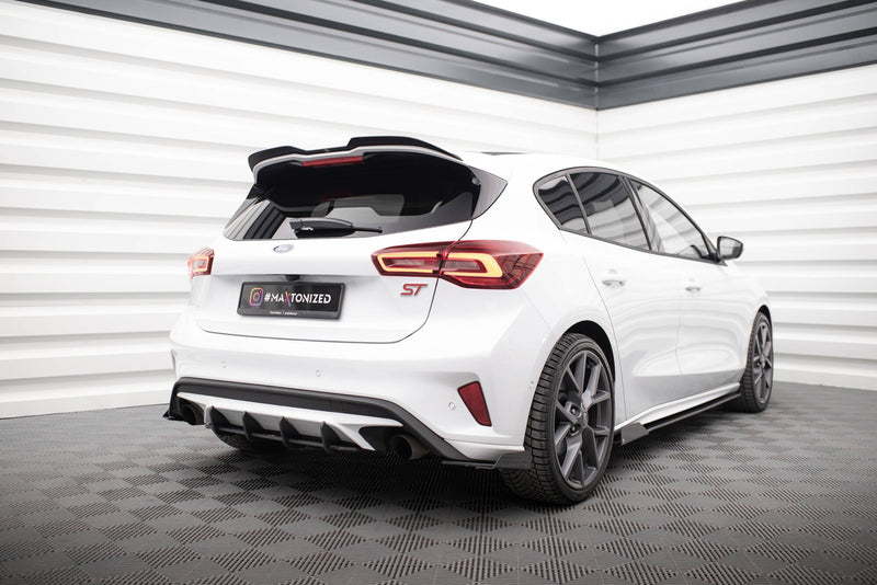 Maxton Rear Side Flaps Ford Focus St Mk4 - Gloss Flaps