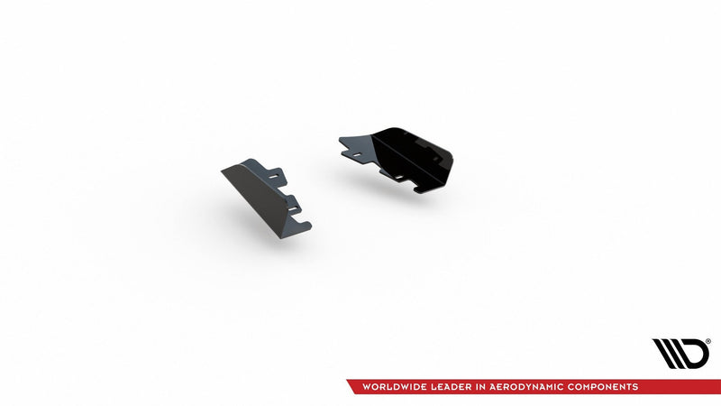 Maxton Rear Side Flaps Ford Focus St Mk4 - Gloss Flaps