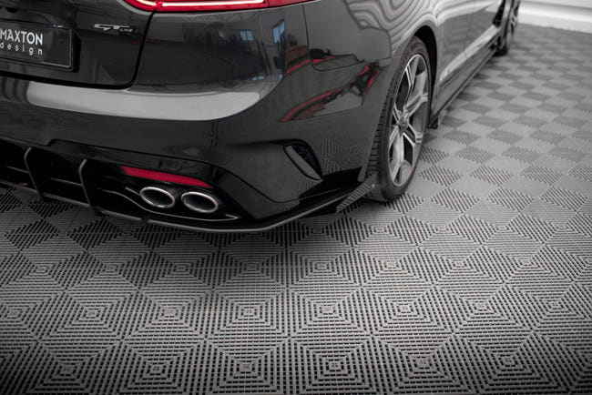 Maxton Rear Side Flaps Kia Stinger GT-Line Mk1