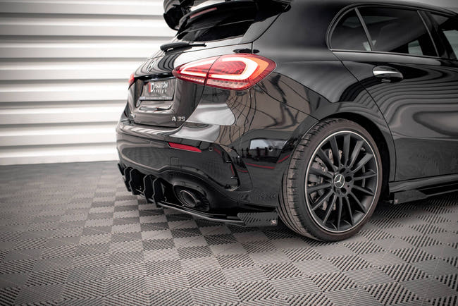 Maxton Rear Side Flaps Mercedes A35 Amg Hatchback Aero Pack W177