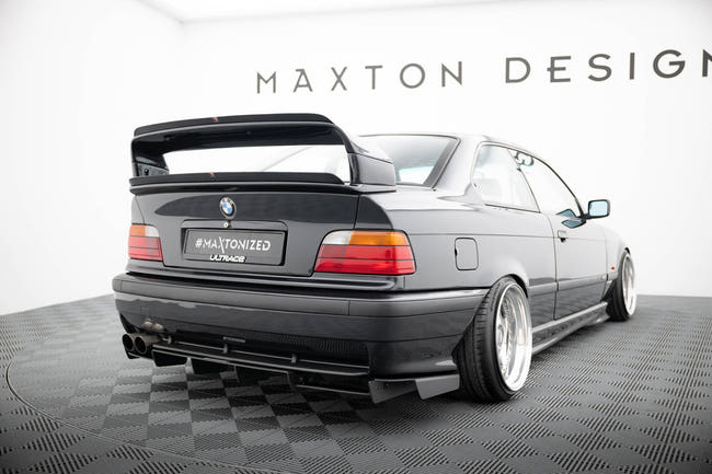 Maxton Upper Spoiler Cap BMW M3 E36 Gts - Gloss Black